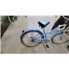 Image 7 : Supercycle Classic Cruiser Women's Bicycle in Light Blue with Front Wire Basket 26"