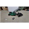 Image 1 : Greenworks Cordless Battery-Powered Electric Push Lawn Mower with Charger and Bag