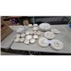 Image 1 : Copeland Spode Buttercup Place Setting 67 Piece Floral Dinnerware Set, Plates, Cups