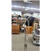 Image 5 : Brushed Nickel Mother-Daughter Torchiere Floor Lamp with Adjustable Reading Light