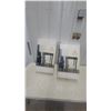 Image 1 : 2x President's Choice Belvedere End Tables, Wood Veneer on MDF, Solid Wood Legs, 18 x 24 1/5 x 13"