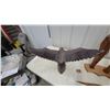 Image 4 : Hand-Carved Wooden Eagle, Marlin, Figural Sculptures, and German Erzgebirge Smoker Figure