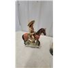 Image 2 : Jim Beam Ceramic Whiskey Decanters Including Pancho Villa, Seated Cowboy, and Old Friends Are Best