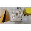 Image 4 : Libbey 7-Piece Juice Set, French Cocktail Mixer Set, and Libbey Country Garden Glassware N.O.S.