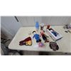 Image 1 : Miniature Classical Guitar with Case, Arbie Wimpy Plush, Olive Oyl Figure, Baseball and More