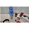 Image 4 : Miniature Classical Guitar with Case, Arbie Wimpy Plush, Olive Oyl Figure, Baseball and More