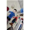 Image 5 : Miniature Classical Guitar with Case, Arbie Wimpy Plush, Olive Oyl Figure, Baseball and More