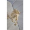 Image 3 : Cream Resin Rearing Horse Decorative Statue 16" Tall