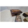 Image 3 : Italian Sorrento Inlaid Music Box, Palekh Lacquer Box, Soapstone Box, Mohair Throw and More