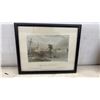 Image 2 : Three Framed W.H. Bartlett 1840 Color Prints: Upper Canada Aylmer
