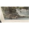 Image 7 : Three Framed W.H. Bartlett 1840 Color Prints: Upper Canada Aylmer