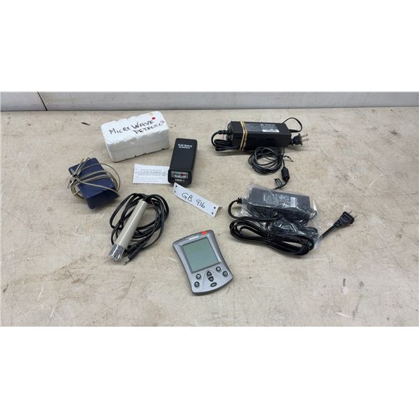 Microwave Detector, 3.2 V DC Zapper, Touchtone Organizer, Microphone and 2 Power Suplies