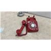 Image 2 : Northern Telecom Corded Red 500-Type Rotary Desk Telephone, Working