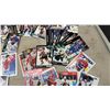 Image 8 : 1600 Mixed 1990s Hockey Cards Including Upper Deck and Pro Set with 10 Screw-Down Holders