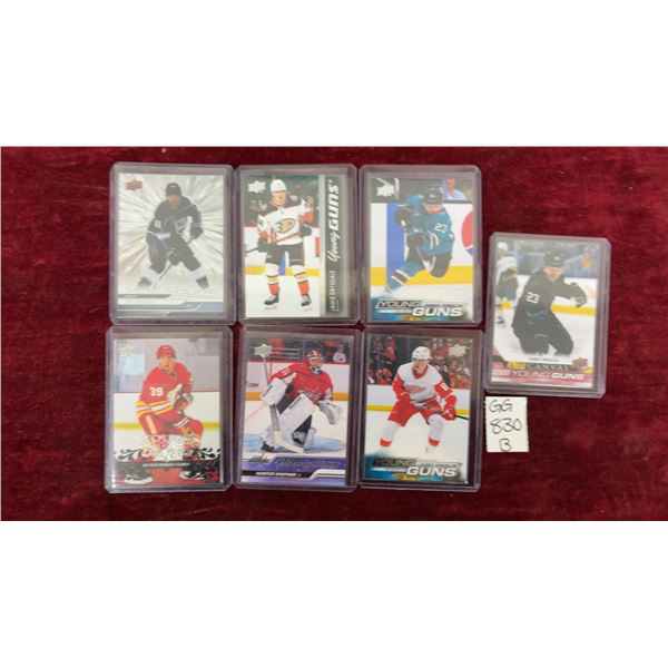 Upper Deck Young Guns Rookie Hockey Cards Including Akil Thomas and Jamie Drysdale and More