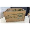 Image 7 : Vintage 7Up, Pepsi-Cola, Coca-Cola, Crush, Drewrys Bottles, 7Up Wooden Crate and More