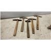 Image 4 : Vintage Hand Tools Including Ball-Peen, Cross-Peen, Sledge and Claw Hammers in Military Ammo Can