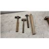 Image 6 : Vintage Hand Tools Including Ball-Peen, Cross-Peen, Sledge and Claw Hammers in Military Ammo Can