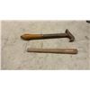 Image 9 : Vintage Hand Tools Including Ball-Peen, Cross-Peen, Sledge and Claw Hammers in Military Ammo Can