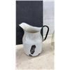 Image 6 : Vintage Glass Milk Bottles, Enamel Pitcher, Glass Jar Lids, and More