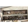 Image 3 : Vintage Cantilever Metal Toolbox with Assorted Wrenches, Sockets, Files, Screwdrivers, and More