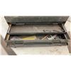 Image 5 : Vintage Cantilever Metal Toolbox with Assorted Wrenches, Sockets, Files, Screwdrivers, and More