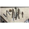 Image 6 : Vintage Cantilever Metal Toolbox with Assorted Wrenches, Sockets, Files, Screwdrivers, and More