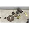 Image 4 : Wooden Shot-Gun Shell Crate, Oil Lamp, Horseshoe Trays, Cap Gun and More