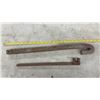 Image 4 : Vintage Wooden High Explosives Crate and Antique Primitive Iron Tools and More