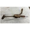 Image 8 : Vintage Lot of Cast Iron Spanners, Wrenches, Masonic Square and Compass, Brace Drill, and More