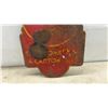 Image 11 : 2 Vintage Coca-Cola Double Sided "Take Home a Carton" 25¢ Painted Tin Advertising Signs