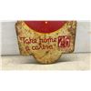 Image 4 : 2 Vintage Coca-Cola Double Sided "Take Home a Carton" 25¢ Painted Tin Advertising Signs