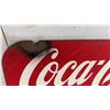 Image 4 : Vintage Coca-Cola Double Sided "Take Home a Carton 35¢ Plus Deposit" Metal Advertising Sign