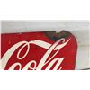 Image 5 : Vintage Coca-Cola Double Sided "Take Home a Carton 35¢ Plus Deposit" Metal Advertising Sign