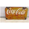 Image 8 : Vintage Coca-Cola Double Sided "Take Home a Carton 35¢ Plus Deposit" Metal Advertising Sign
