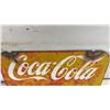 Image 9 : Vintage Coca-Cola Double Sided "Take Home a Carton 35¢ Plus Deposit" Metal Advertising Sign