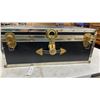 Image 4 : Storage Trunk with Brass Hardware, 12 x 30 x 16"
