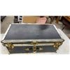 Image 5 : Storage Trunk with Brass Hardware, 12 x 30 x 16"