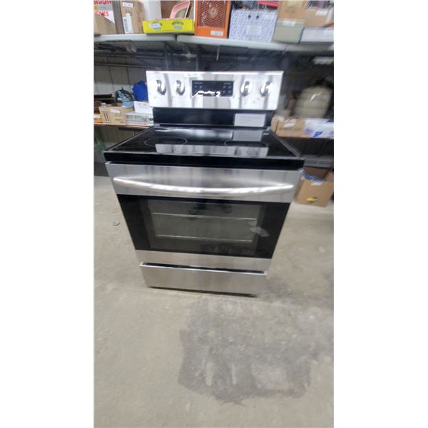 Riverstone Electric Range with Smooth-Top Ceramic Cooktop and Stainless Steel Front