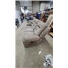 Image 3 : Gray Microfiber Modular Reclining Sectional Sofa With Cup Holder and Storage Console 84" Andluv