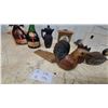 Image 5 : Vintage Westinghouse Tube Radio, Carved Wood Bust, Mantel Clock, Armagnac Bottle in Box and More