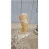 Image 3 : Carved Banded Onyx Queen Nefertiti Bust on Matching Rectangular Base Plus