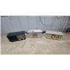 Image 1 : Vintage Philco Transitone Tabletop Radio, GE Dual-Clock Radio, Zenith Tube Radio, 3x