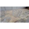 Image 3 : Cut Crystal Glassware Collection with Starburst, Fan, and Diamond Patterns, Bowls, Compote and More