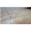 Image 5 : Cut Crystal Glassware Collection with Starburst, Fan, and Diamond Patterns, Bowls, Compote and More