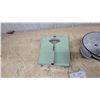 Image 4 : Vintage TECO Mint Green Bathroom Scale with Chrome Trim and Enamel Colander