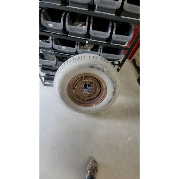 Michelin LTX M/S LT245/75R16 120/116R All-Season Tire on 8 Lug Steel Rim Never Used Tire