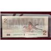 Image 7 : 3 1986 Canada $2 Bills