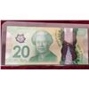 Image 3 : Canada $20 Bill With "Radar" Serial No. 5615165