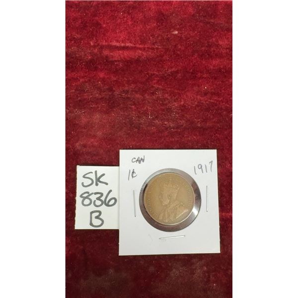 1917 Canada Large Penny